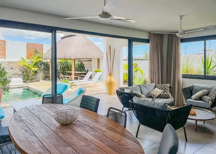 Residence Celestial - Premium 3 Bedrooms Villa With Volcanic Stone Pool