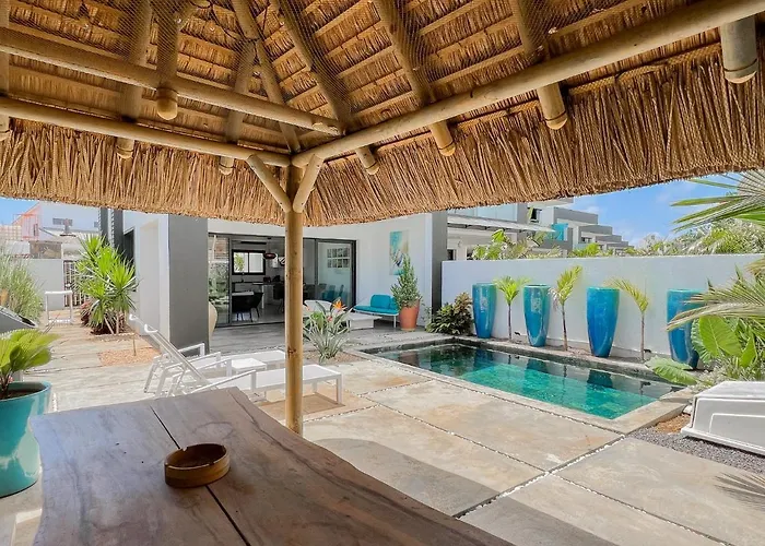 Residence Celestial - Premium 3 Bedrooms Villa With Volcanic Stone Pool
